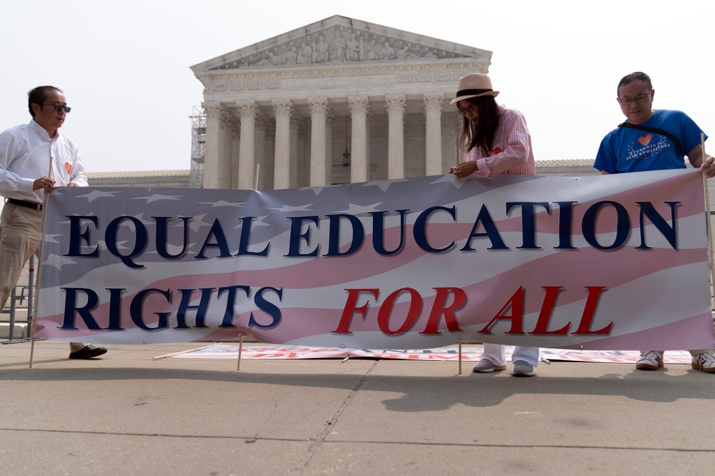 Many progressives claimed that the Supreme Court effectively legalized discrimination against Black students after the ruling.
