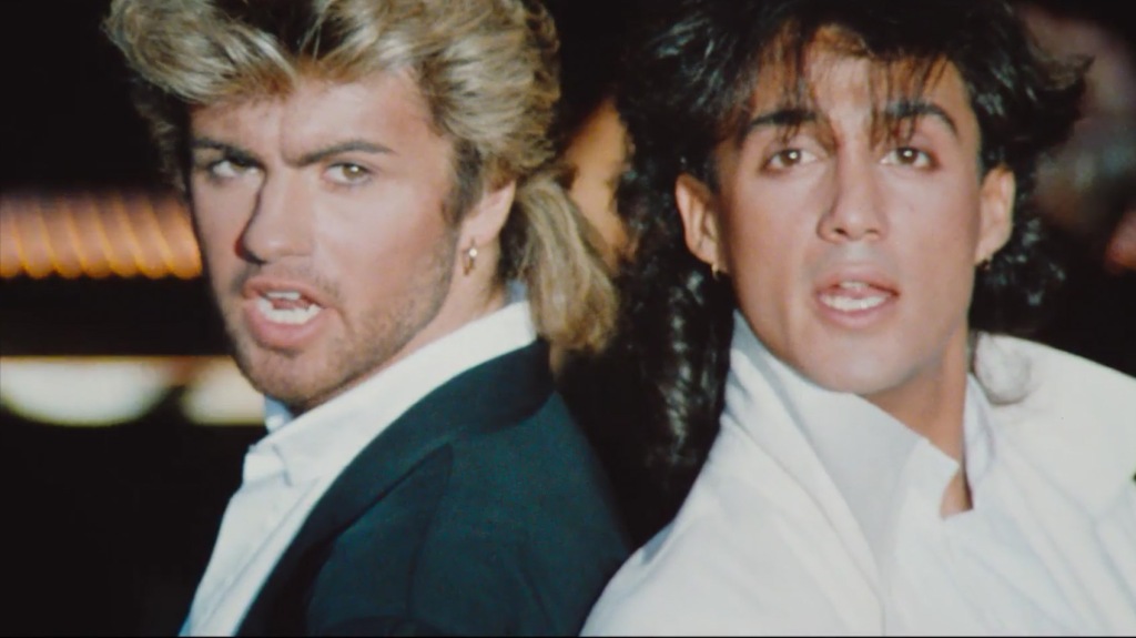 George Michael and Andrew Ridgeley.