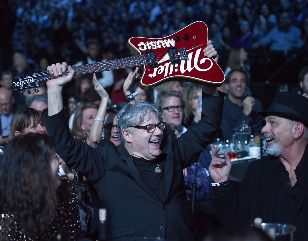 Steve Miller at the 2016 Rock & Roll Hall of Fame induction ceremony.