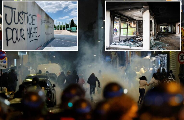 Family of French teen killed by cops pleads for peace after fifth night of nationwide riots