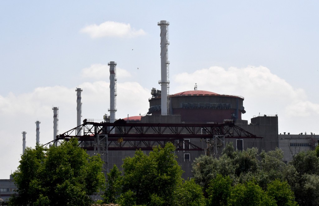 Zaporizhzhia nuclear power plant.