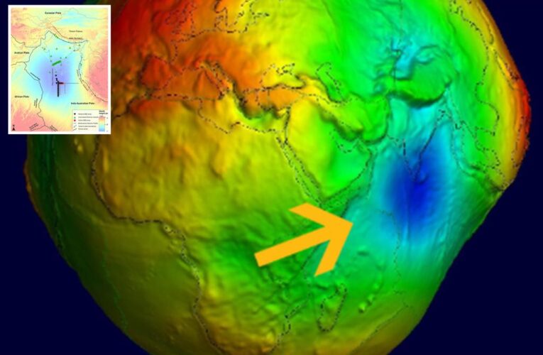 Giant ‘Gravity Hole’ in Indian Ocean possibly caused by remains of ancient sea