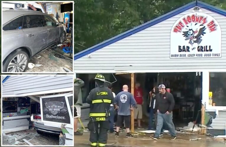 SUV plows into New Hampshire restaurant, injuring at least 14 during frightening lunchtime