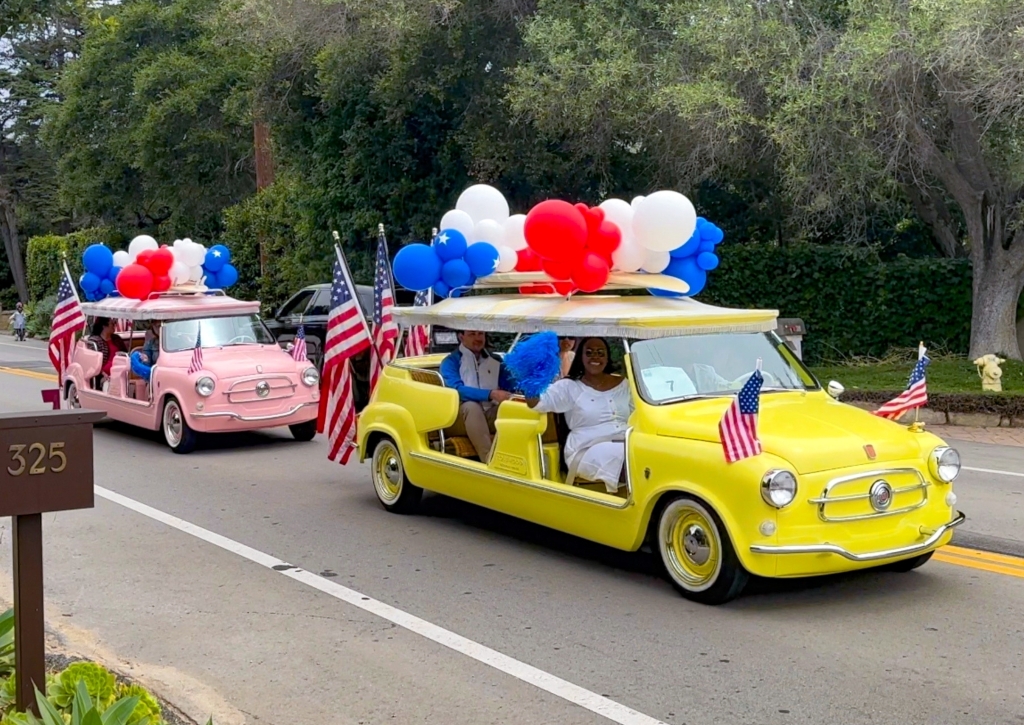 Prince Harry, Lilibet spotted at Fourth of July parade