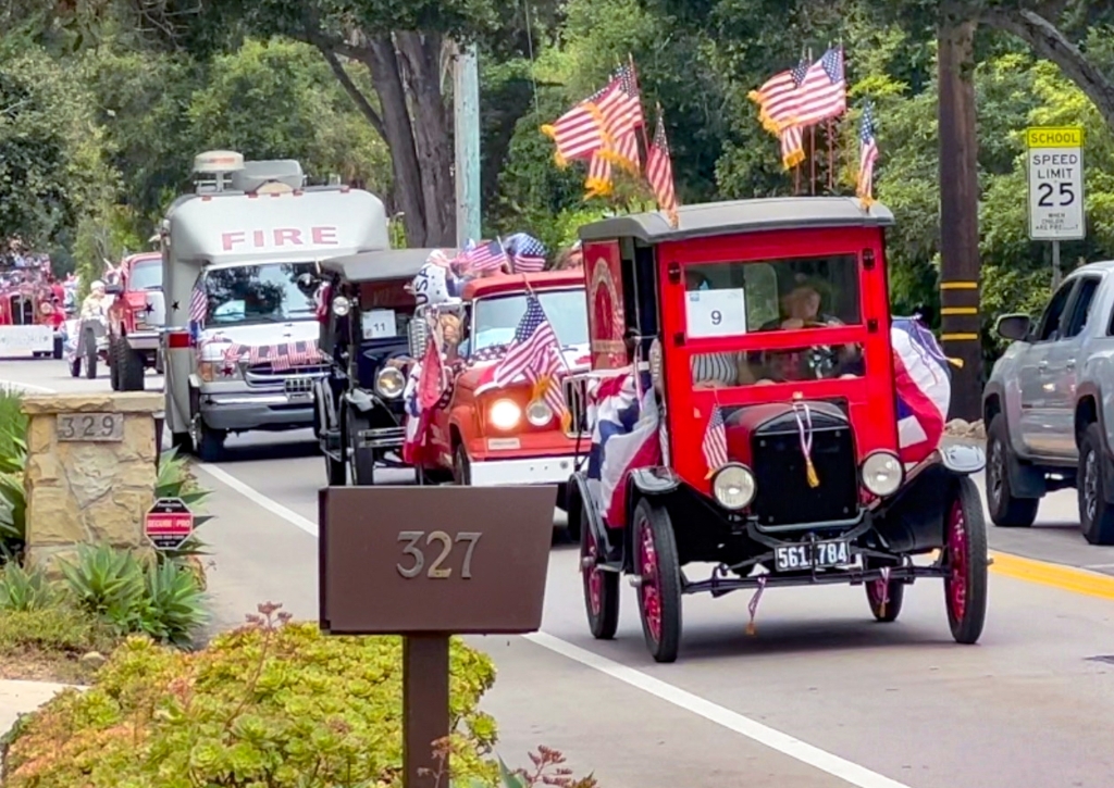 Prince Harry, Lilibet spotted at Fourth of July parade