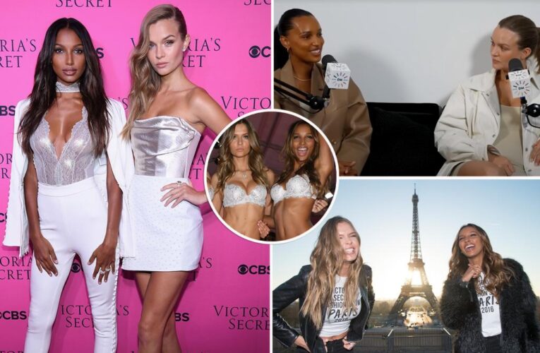 We were Victoria’s Secret models — everything you saw was fake