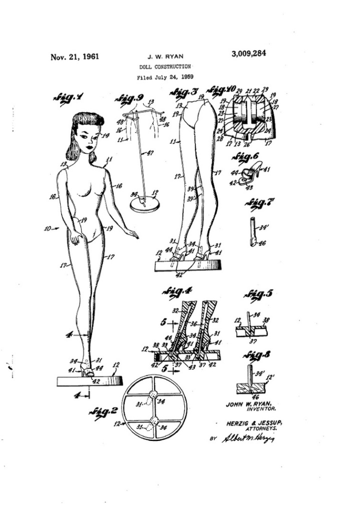 Barbie patent