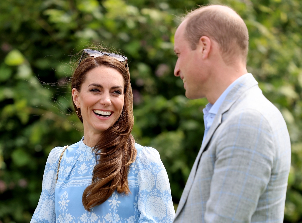 Catherine, Princess of Wales and Prince William, Prince of Wales attend the Royal Charity Polo Cup 2023 at Guards Polo Club during the Outsourcing Inc. Royal Polo Cup at Guards Polo Club, Flemish Farm on July 06, 2023 in Windsor, England.