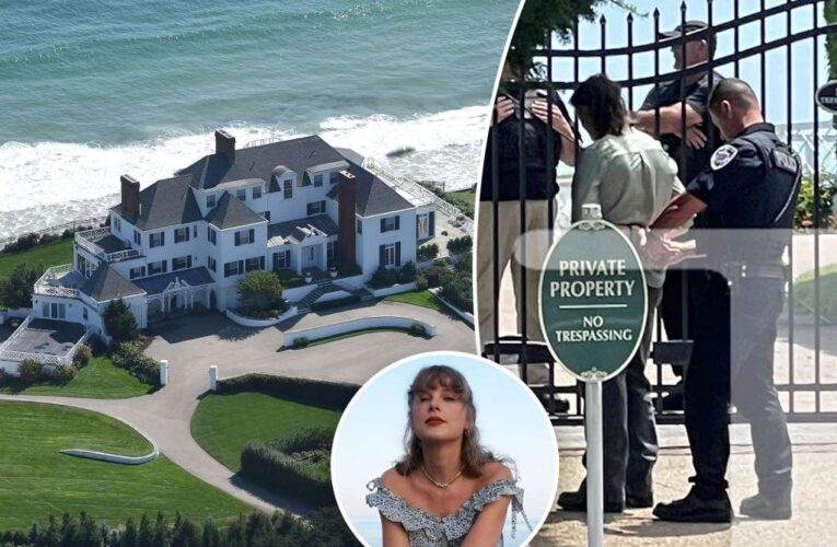 Taylor Swift ‘trespasser’ arrested at star’s Rhode Island estate