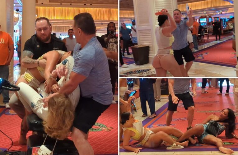 Brawl between 4 woman breaks out inside luxurious Vegas hotel