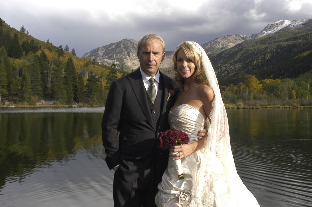 The "Yellowstone" star and Baumgartner filed for divorce in May after 18 years of marriage.