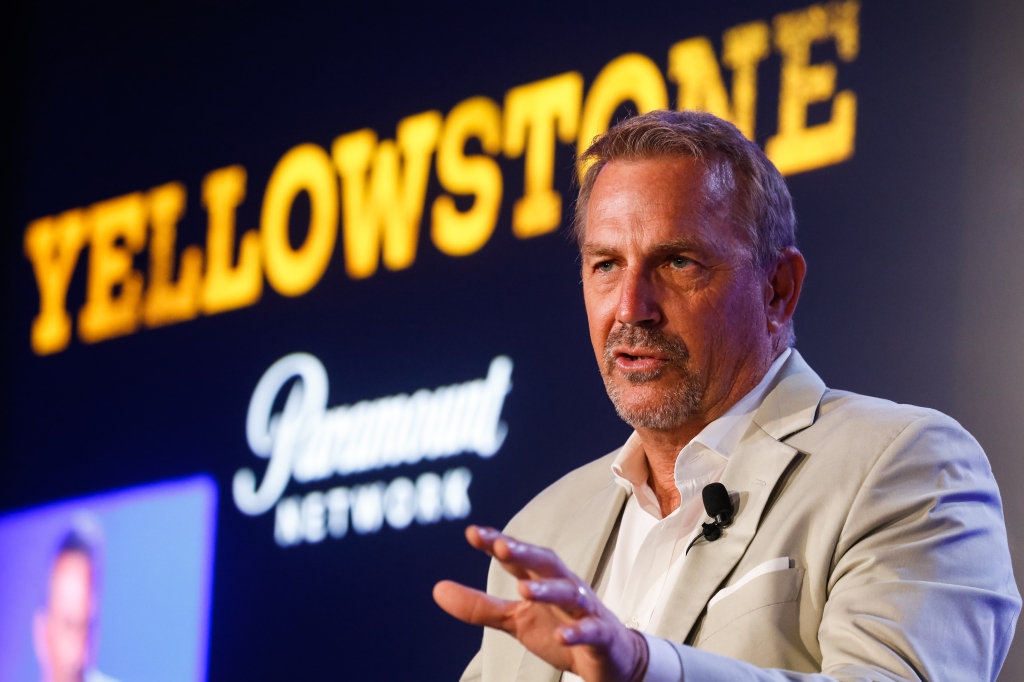 Costner is a star in the hit series, "Yellowstone." 