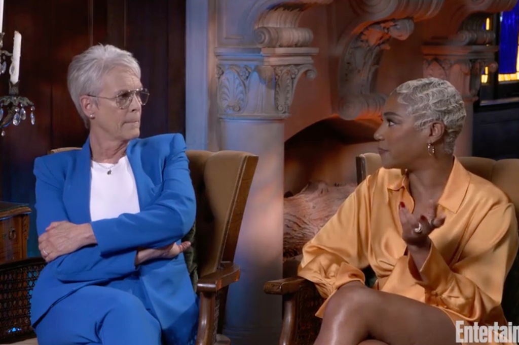 The Haunted Mansion actress baffled costar Jamie Lee Curtis with hilarious news of her Groupon sequel years after taking Will and Jada Pinkett Smith on a swamp tour.