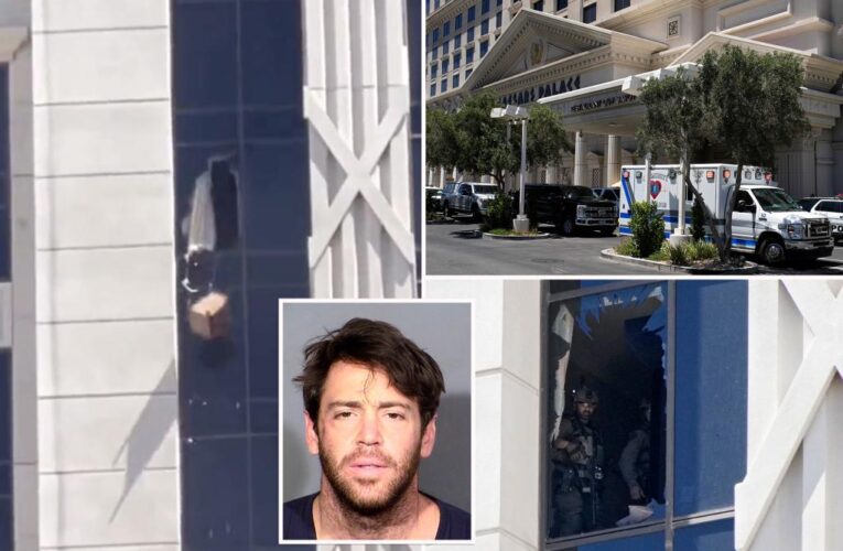‘Extremely high’ Caesars Palace hostage suspect caused $50k in damages: police