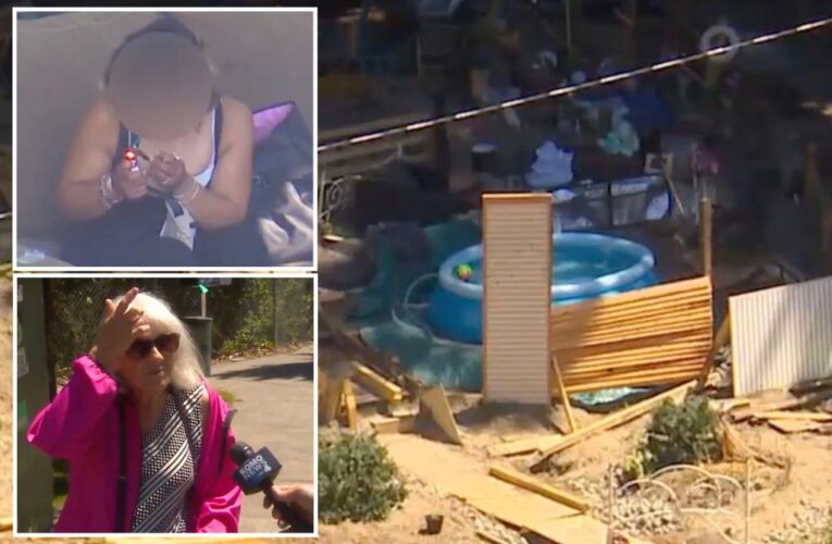 Seattle residents fuming about pool erected at homeless encampment
