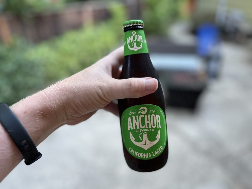 bottle of Anchor Brewing's California Lager