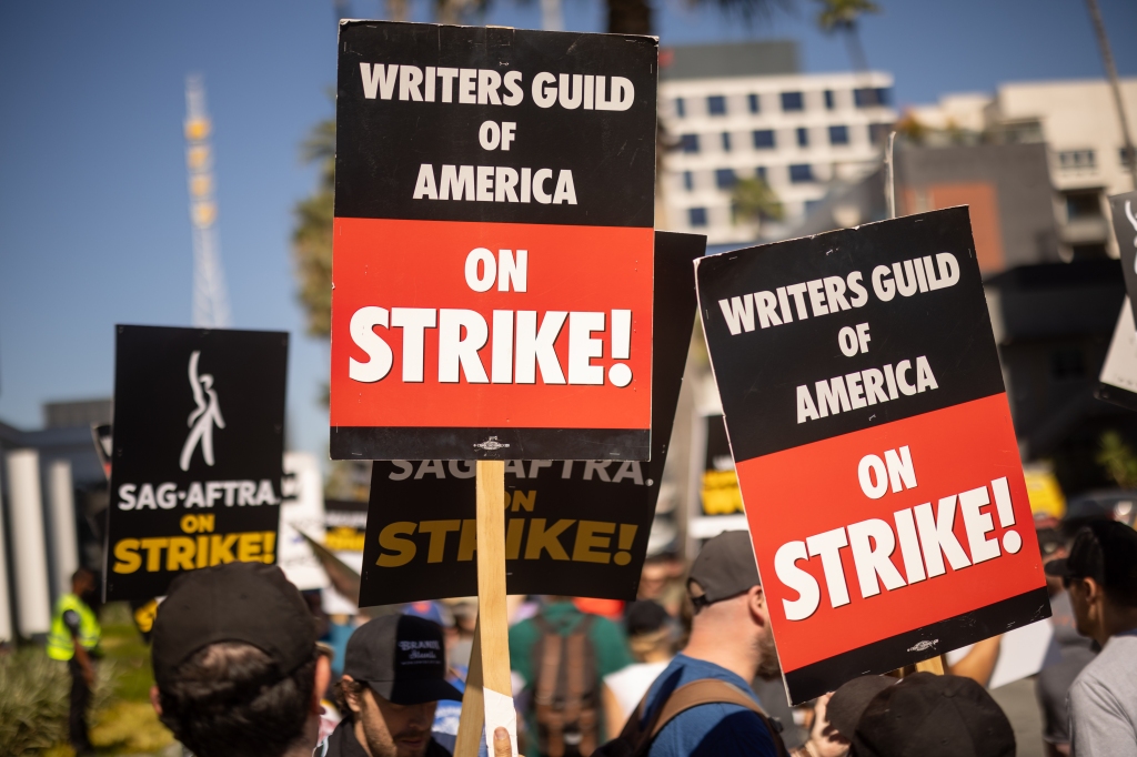 For the first time since 1960, both actors and writers went on strike in Hollywood. 