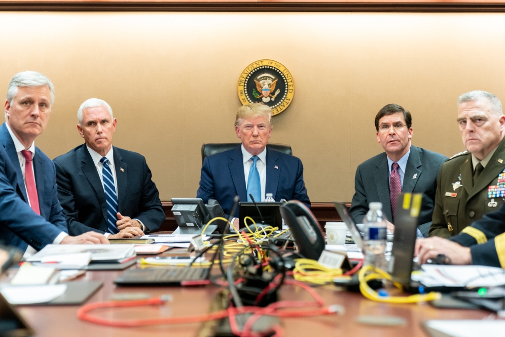 Trump in the situation room