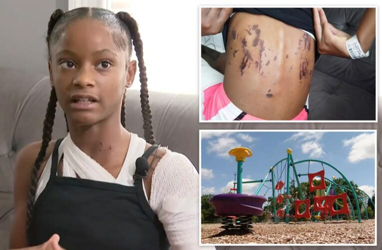 Girl, 12, charged with assault after attacking an 11-year-old with acid during playground argument