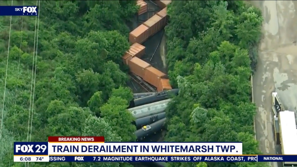 train derailment