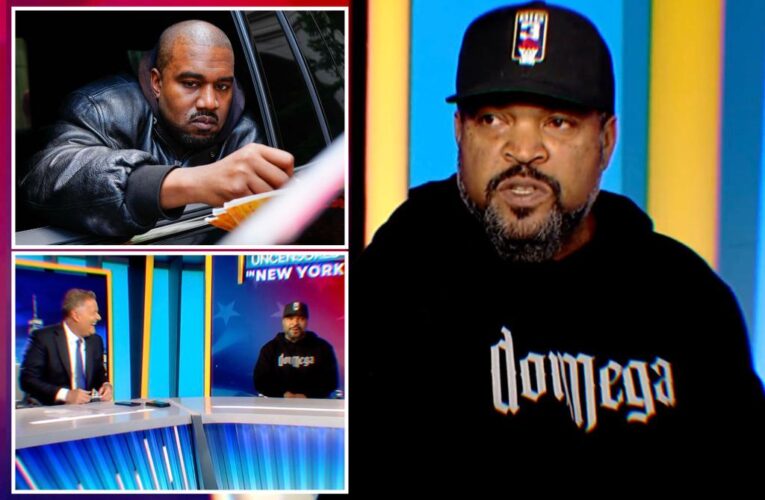 Ice Cube talks to Piers Morgan about feud with Kanye West