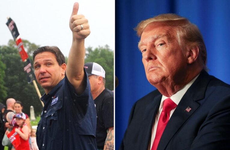 Donald Trump’s lead over DeSantis narrows in New Hampshire