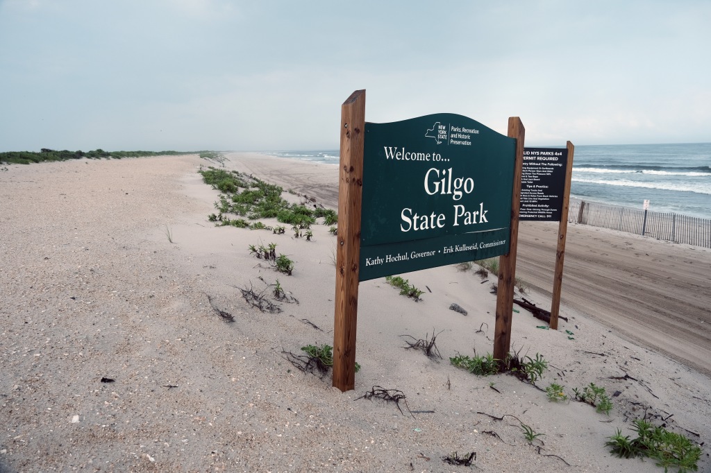 A photo of Gilgo State Park on Long Island.