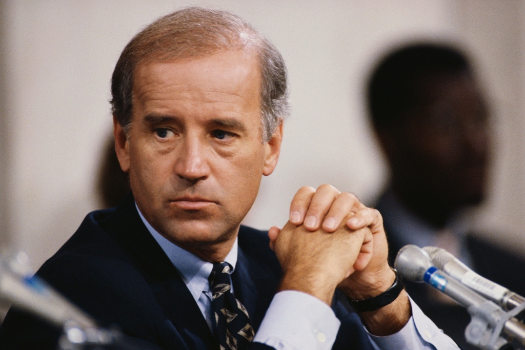 Joe Biden in the 1990s.