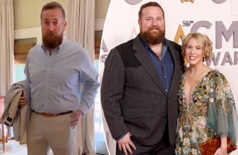 HGTV’s Erin Napier shows off husband Ben’s ‘hardcore’ weight loss