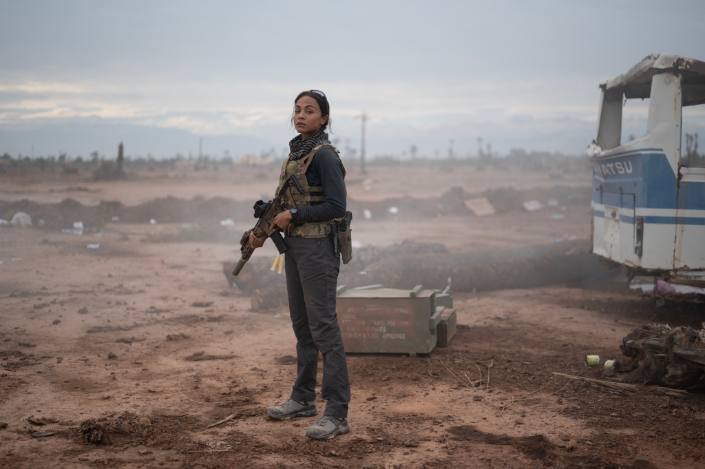 Zoe Saldana stars as Joe in "Special Ops: Lioness."