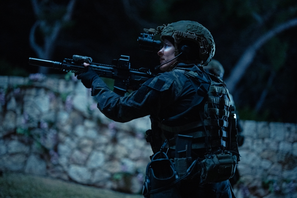 Jill Wagner as "Bobby" in Paramount's "Special Ops: Lioness."