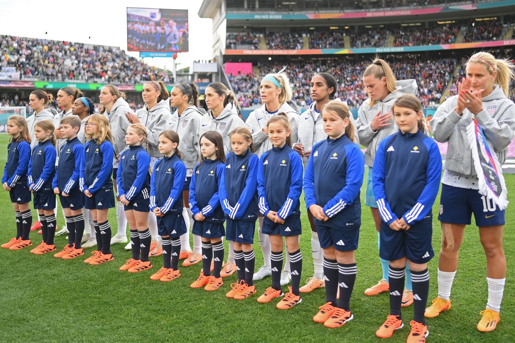 USWNT national anthem at world cup