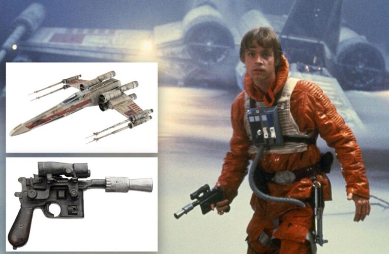 Rare ‘Star Wars’ movie memorabilia being sold at auction