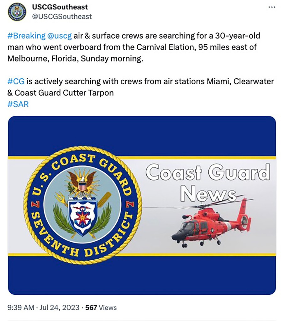 USCG tweet