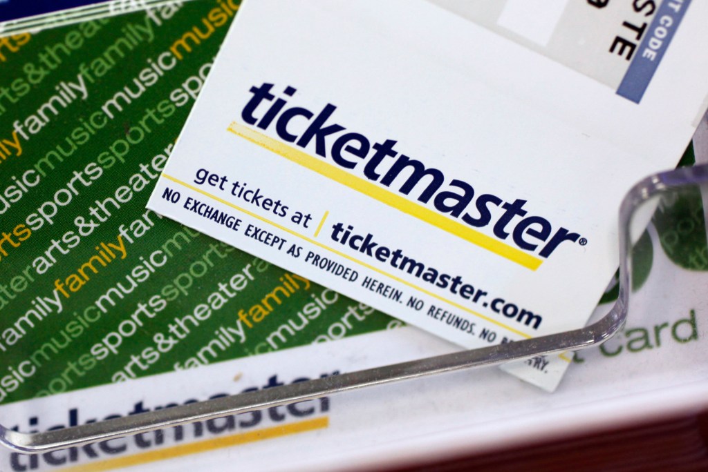 Ticketmaster tickets