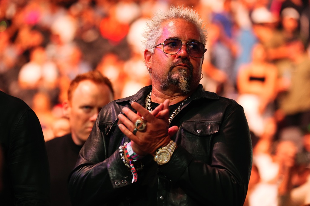 TV personality Guy Fieri attends the UFC 290 