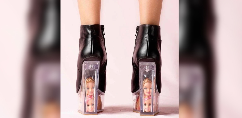 The shoes were not an official collaboration with Mattel. 