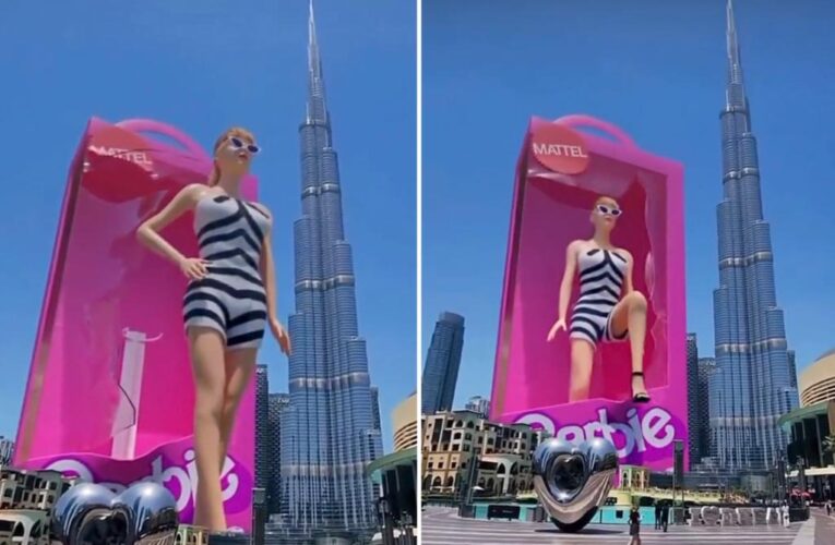 ‘Barbie’ fans horrified by 2,000-foot marketing stunt
