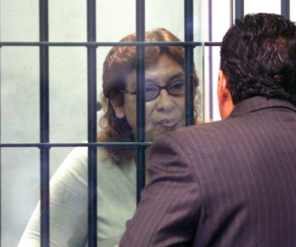 Juana Barraza behind bars