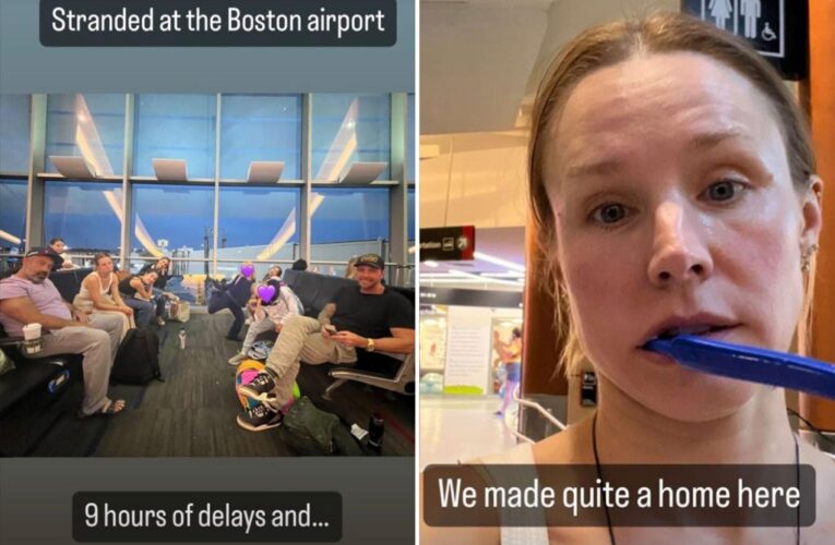 Kristen Bell, Dax Shepard ‘kicked out’ of Boston airport following delay