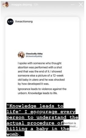 A post about abortion 