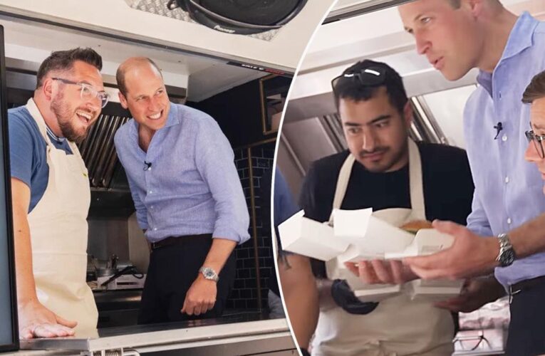 Prince William is third celeb spotted doing real work this month