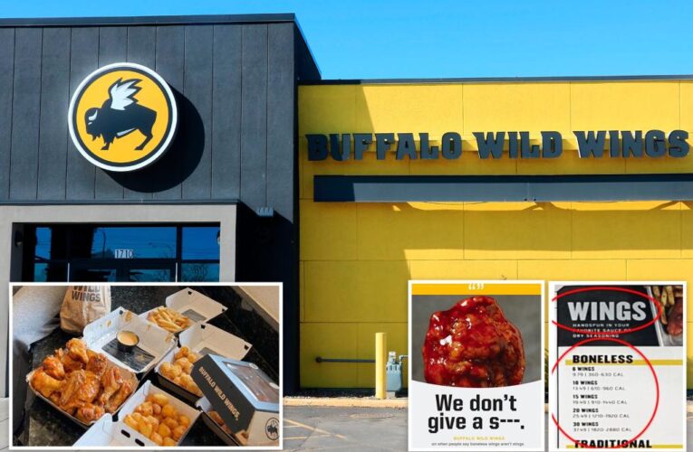 Man suing Buffalo Wild Wings says company doesn’t “give a s–t” about his boneless wings complaint