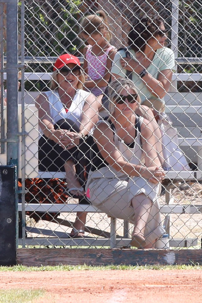 Joanne Marian Segovia (red hat and white blouse) and known as the âFENTANYL GRANDMAâ attended her grandsons Little League baseball game at Branham Hills Little League field in San Jose, California.