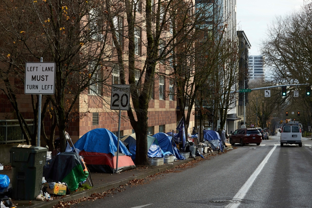 Lori, who recently got off the streets and into a shelter, told Fox News she thinks the ban will make Portland "100 times worse" by forcing homeless people to roam the city during the day rather than stay secluded in their tents.