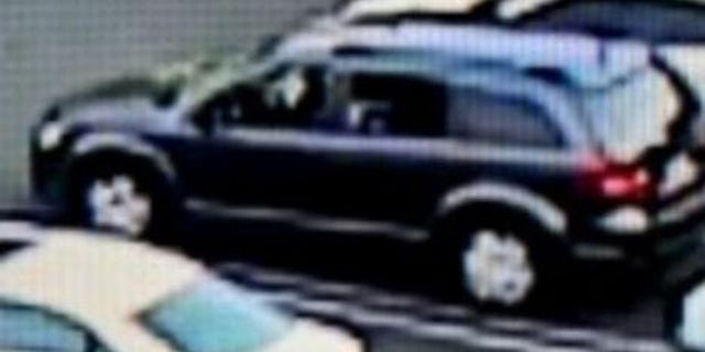 The black SUV police said may be connected to the attempted kidnappers