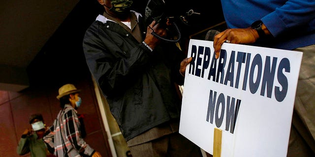 Reparations protest Oklahoma