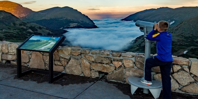 The Alpine Visitor Center in Rocky Mountain National Park