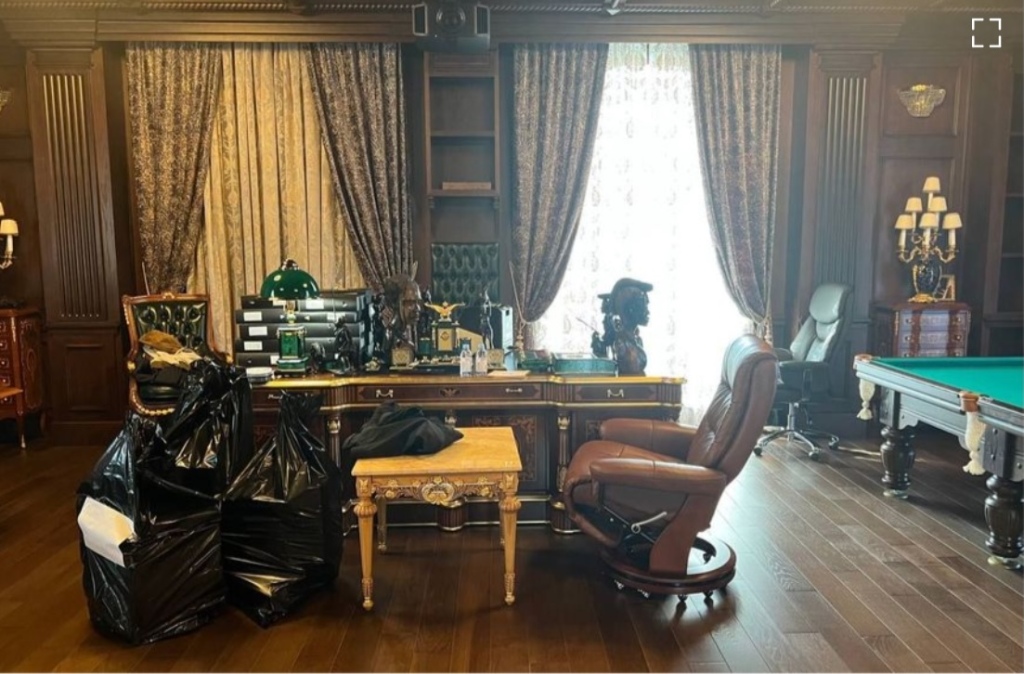 Priogzhin's extravagant estate in St. Petersburg