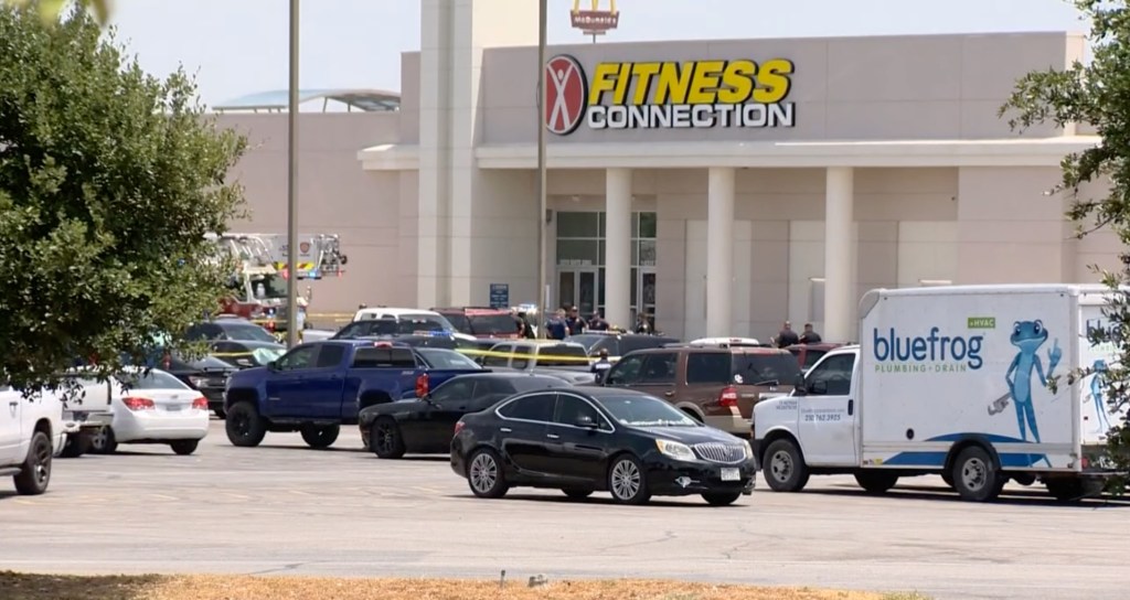 The shooting took place at South Park Mall in San Antonio on Thursday around 1 p.m.